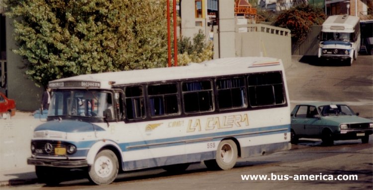 Mercedes-Benz LO 1114 - Andreoli y D`Alessandro - La Calera
X.473635
[url=https://bus-america.com/galeria/displayimage.php?pid=6573]https://bus-america.com/galeria/displayimage.php?pid=6573[/url]

Coop. La Calera (Prov. Córdoba), interno 8 , patente provincial 555

Se puede leer sobre la historia de esta cooperativa en : [url=http://www.busenruta.com.ar/lacalera.html]
http://www.busenruta.com.ar/lacalera.html[/url]
