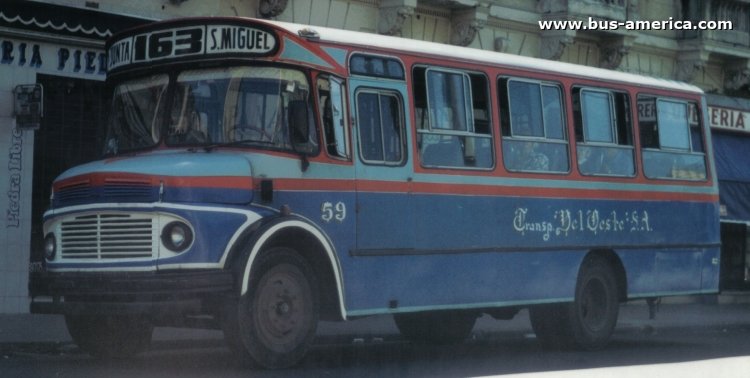 Mercedes-Benz LO 1114 - Crovara - Transp. Del Oeste
B.1912125
