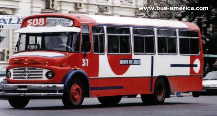 Mercedes-Benz LO 1114 - El Indio Campeón - Nueve de Julio
