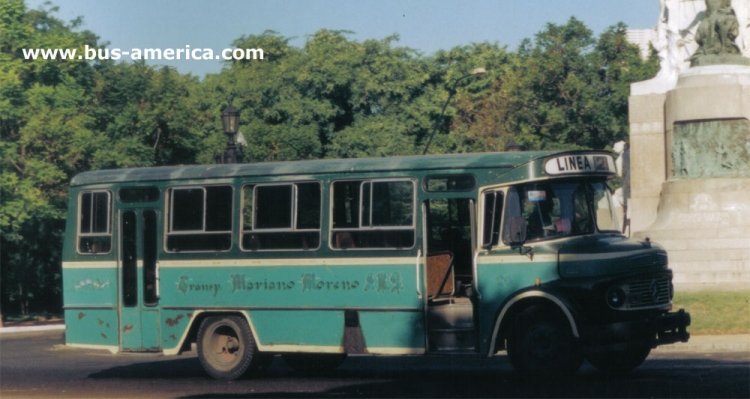 Mercedes-Benz LO 1114 - La Nueva Estrella 4 - Mariano Moreno
E.159639 - TQG348
