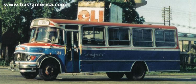 Mercedes-Benz LO 1114 - Pontevedra 1-84 - Almafuerte
S.¿?

Línea 378 (Prov. Buenos Aires), interno 34
