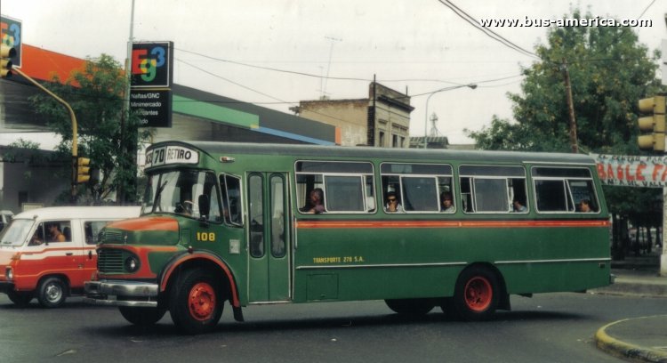 Mercedes-Benz LO 1114 - San Miguel - Transp. 270
Línea 70 (Buenos Aires), interno 108
