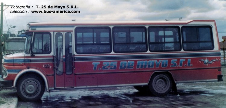 Mercedes-Benz LO 1114 - Supercar C12/4 - 25 de Mayo
B.2010102
Fotografa : T. 25 de Mayo S.R.L.
Coleccin de fotografas de cortes de pintura de carroceras Suyai

