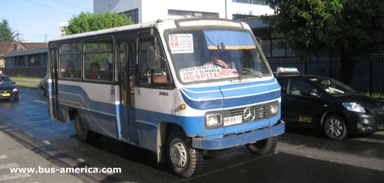 Mercedes-Benz LO 708 E - Inrecar - Vía Azul
HR8917

