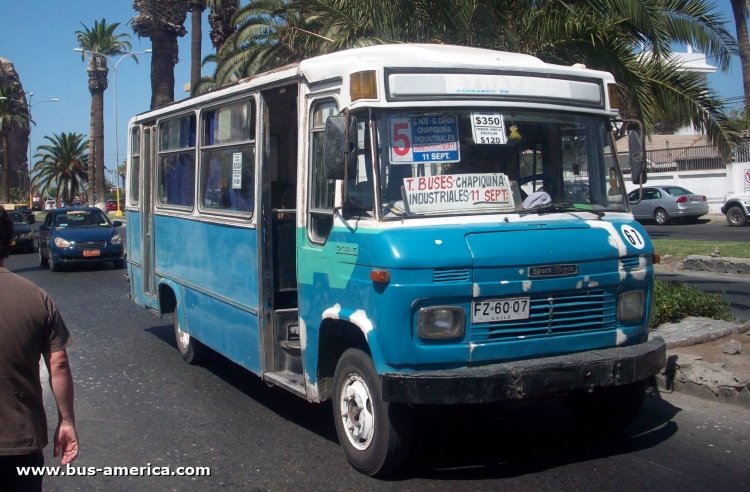 Mercedes-Benz LO 708E - Sport Wagon - ETRAPAS
FZ6007

Línea 5 (Arica), interno 67
