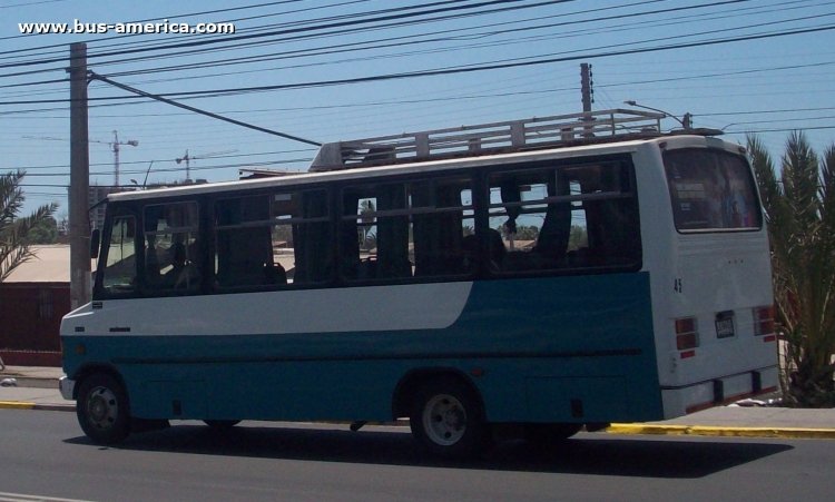 Mercedes-Benz LO 812 - Cuatro Ases - ETRAPAS
LC-94-55

Línea 5 (Arica), unidad 45
