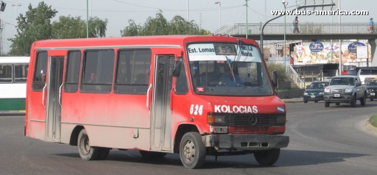 Mercedes-Benz LO 814 - Todo Bus - Kolocias
CEN788

Línea 553 (Partido de Lomas de Zamora), interno 624
