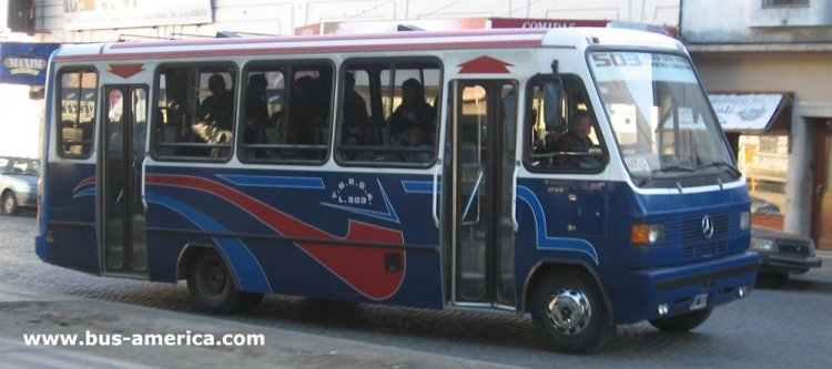 Mercedes-Benz LO 814 (frontal) - Galicia - Gral. Rodriguez
