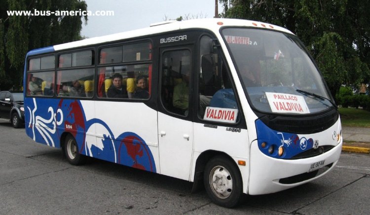 Mercedes-Benz LO 914 - Busscar Micruss (en Chile) - TAL Norte 
UL5044
