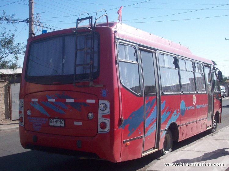 Mercedes-Benz LO 915 - CAIO Foz (en Chile) - Pullman Trans. Yamilet
BD-HY-87
[url=https://bus-america.com/galeria/displayimage.php?pid=49340]https://bus-america.com/galeria/displayimage.php?pid=49340[/url]

Trans. Yamilet, unidad 8
