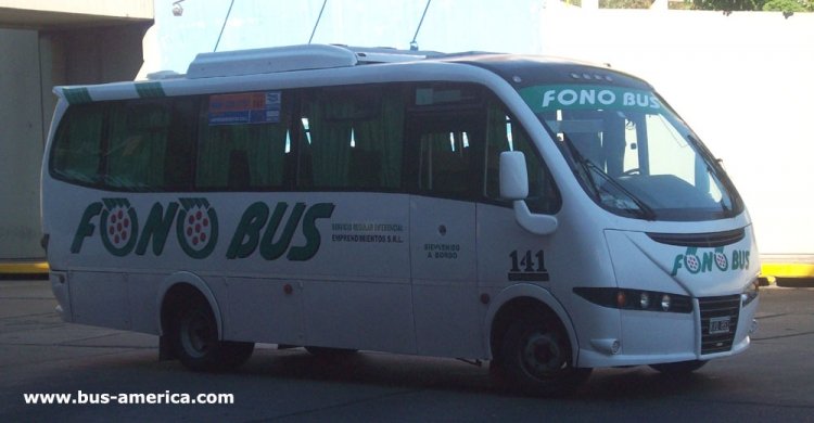 Mercedes-Benz LO 915 - Lucero Halley - Fonobus
KVO 851

Fonobus (Prov.Córdoba), interno 141
