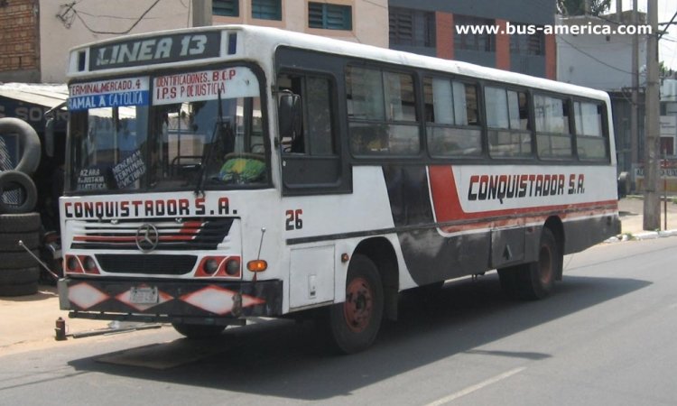 Mercedes-Benz LPO 1313 - Incasel Cisne (en Paraguay) - Conquistador
INCASEL MODELO CISNE URBANO ,PROYECTO EN CONJUNTO ARTURO RIVAS CON CARLOS STAVINSKI
