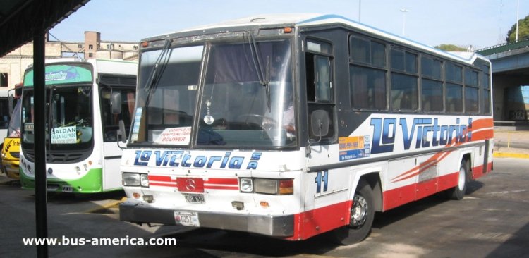 Mercedes-Benz O 170 - Decaroli Austral I - La Victoria
La Victoria (provincia de Córdoba), interno 11, patente provincial 0252
