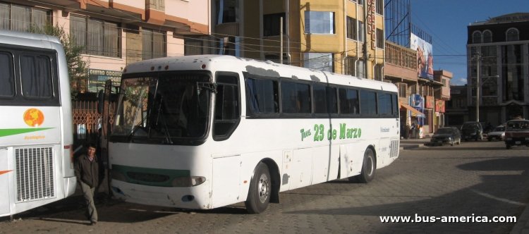 Mercedes-Benz O-370 RS (en Bolivia) - 23 de Marzo
