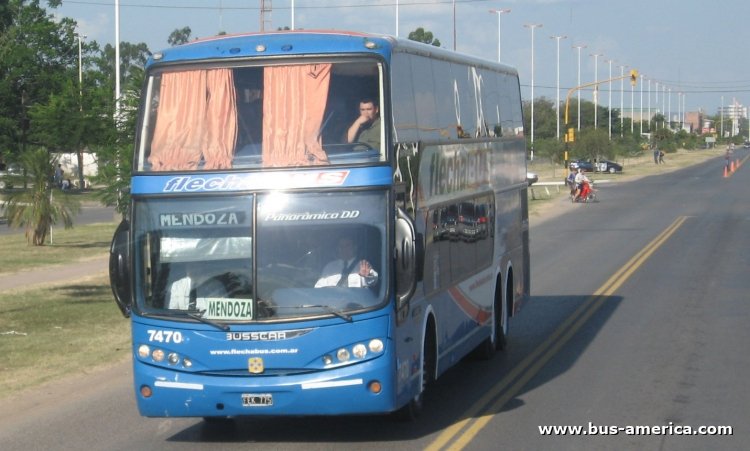 Mercedes-Benz O 400 RSD - Busscar Panorámico DD (en Argentina) - Flecha Bus
FEK775

Flecha Bus, interno 7470
