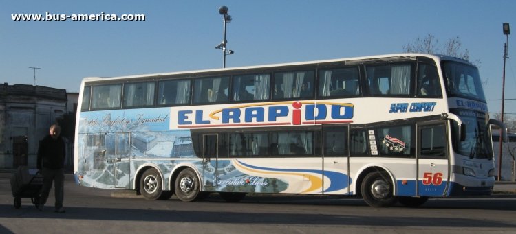 Mercedes-Benz O 400 RSD - J.Troyano Calixto - El Rápido
El Rápido, interno 56
