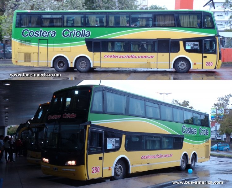 Mercedes-Benz O-400 RSD - J.Troyano Calixto - Costera Criolla
EGM413

La Costera Criolla (ex BASA) , interno 280
