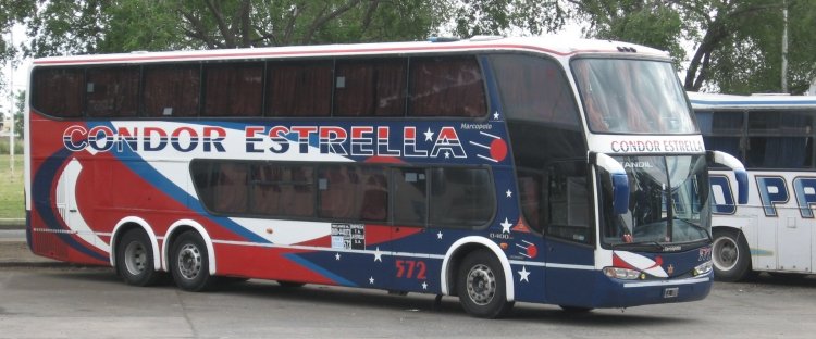 Mercedes-Benz O-400 RSD - Marcopolo Paradiso G6 1800 DD (en Argentina) - Cóndor-Estrella
EJL008

Condor Estrella (La Estrella), interno 572
