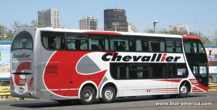 Mercedes-Benz O-400 RSD - Metalsur Starbus 405 - Chevallier 
FIK438

Nueva Chevallier, interno 5160
