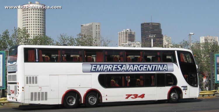 Mercedes-Benz O 400 RSD - Sudamericanas F-50 - Emp. Argentina
Empresa Argentina, interno 734
