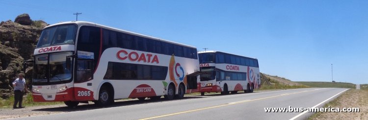 Mercedes-Benz O 400 RSD - Sudamericanas F-50 - COATA
EZT140
http://galeria.bus-america.com/displayimage.php?pid=44062

COATA (Córdoba), patente provincial 1407, interno 2065
