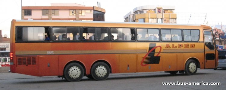 Mercedes-Benz O-400 RSD (en Bolivia) - Alpes
1458DTL
