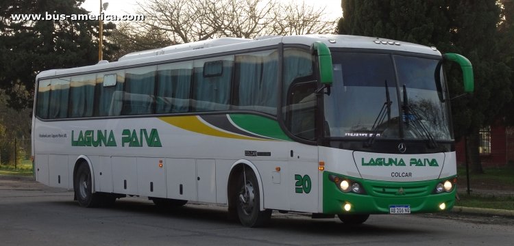 Mercedes-Benz O 500 - Saldivia Aries 2 345 - Laguna Paiva
AB 206 NQ
[url=https://bus-america.com/galeria/displayimage.php?pid=49745]https://bus-america.com/galeria/displayimage.php?pid=49745[/url]

Permiso Precario 223 (Prov. Santa Fe)
Laguna Paiva, interno 20




Archivo originalmente posteado en febrero de 2019
