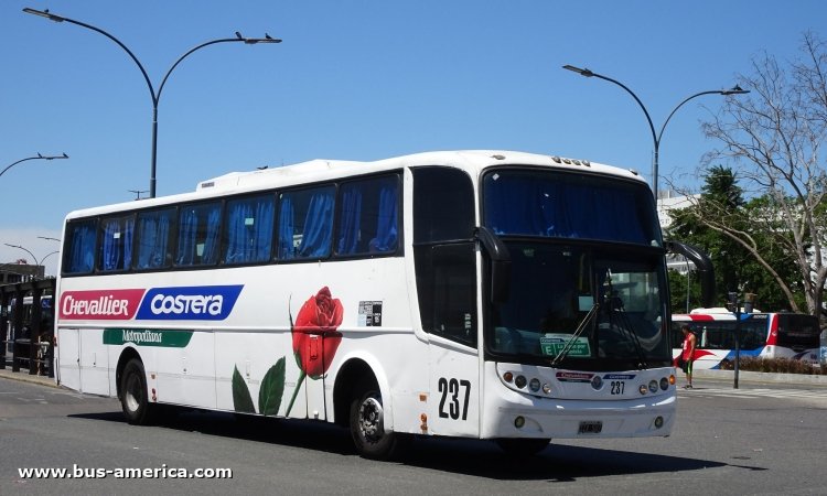 Mercedes-Benz O 500 - Sudamericanas F-50 360 - Chevallier Costera Metropolitana
IIX507
http://galeria.bus-america.com/displayimage.php?pid=44421

Línea 195 (Buenos Aires), interno 237
