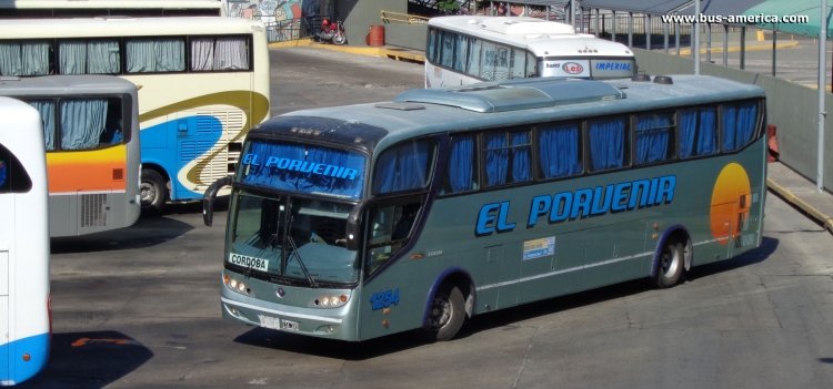 Mercedes-Benz O-500 - Sudamericanas F-50 350 - El Porvenir
LSA349
http://galeria.bus-america.com/displayimage.php?pid=44216

El Porvenir, patente provincial de Córdoba 1254 
