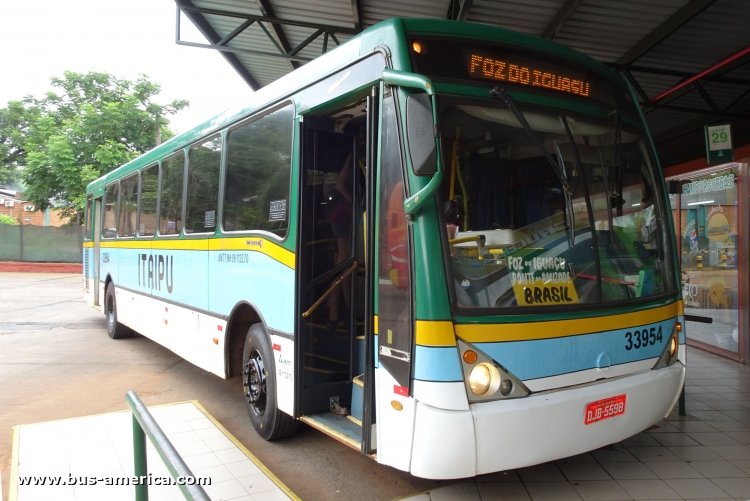Mercedes-Benz O 500 M - CAIO Millennium - Viacao Itaipu
DJB5598

Itaipú, unidad 33954
Línha 09-1132-70, urbana internacional Pto. Iguazu-Foz do Iguaçu, dejó de operar a fines de 2018 y transferidos sus servicios a Easy Bus



Archivo originalmente posteado en febrero de 2018
