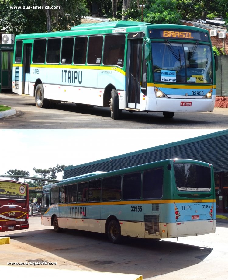 Mercedes-Benz O 500 M - CAIO Millennium - Viacao Itaipu
DJB5596

Itaipú, unidad 33955
Línha 09-1132-70, urbana internacional Pto. Iguazu-Foz do Iguaçu, dejó de operar a fines de 2018 y transferidos sus servicios a Easy Bus



Archivo originalmente posteado en febrero de 2018
