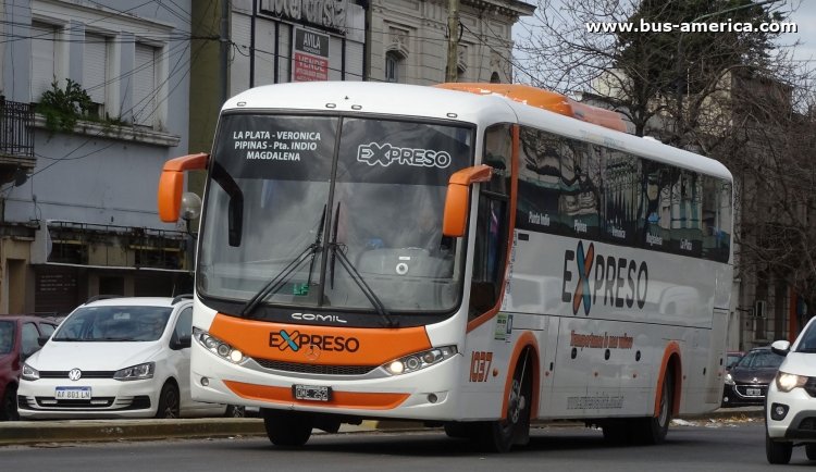 Mercedes-Benz O 500 M - Comil Campione 3.45 - Expreso
OME 252

Línea 411 (Prov. Buenos Aires), interno 1037



Archivo originalmente posteado en septiembre de 2018
