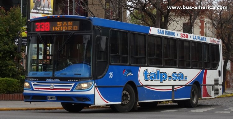 Mercedes-Benz O 500 M - Italbus Tropea - TALP
KMO 617
[url=https://bus-america.com/galeria/displayimage.php?pid=57423]https://bus-america.com/galeria/displayimage.php?pid=57423[/url]

Línea 338 (Prov. Buenos Aires), interno 35



Archivo originalmente posteado en febrero de 2019
