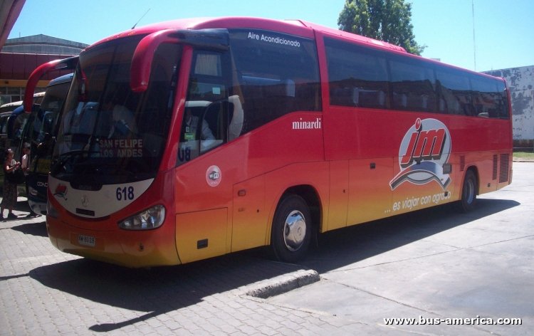 Mercedes-Benz O 500 R - Irizar Century (en Chile) - JM
NW8028

JM, unidad 618
