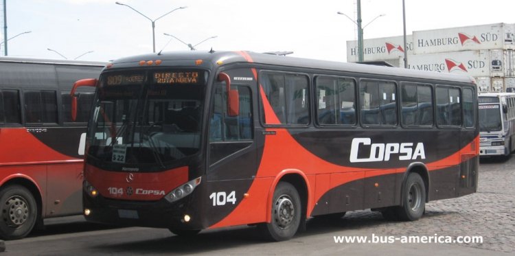 Mercedes-Benz O 500 R - Marcopolo Ideale 770 (en Uruguay) - COPSA
ATC1007

