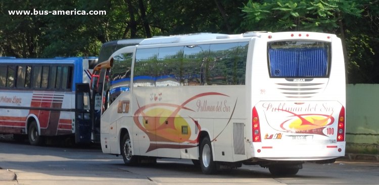 Mercedes-Benz O 500 RS - Irizar Century (para Chile) - P. del Sur
DB-LS-38
[url=https://bus-america.com/galeria/displayimage.php?pid=47996]https://bus-america.com/galeria/displayimage.php?pid=47996[/url]

Pullman del Sur, unidad 100
Línea internacional entre Chile & Paraguay
