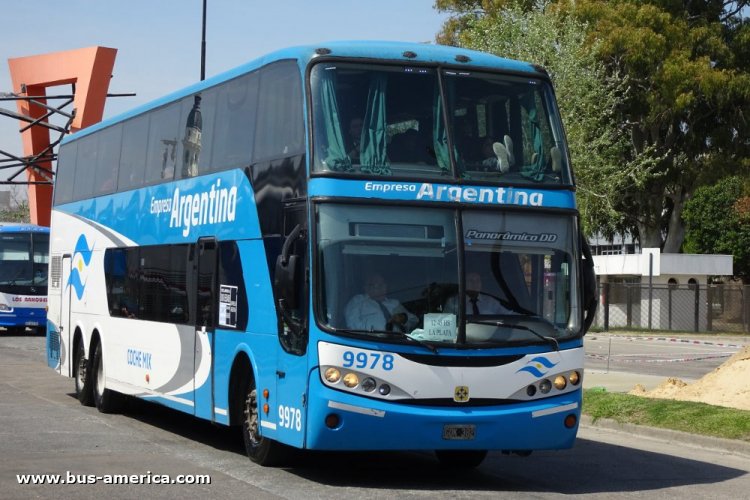 Mercedes-Benz O 500 RSD - Busscar Panorámico DD (en Argentina) - Emp. Argentina
GOK 382
[url=https://bus-america.com/galeria/displayimage.php?pid=45985]https://bus-america.com/galeria/displayimage.php?pid=45985[/url]

Emp. Argentina, interno 9978
