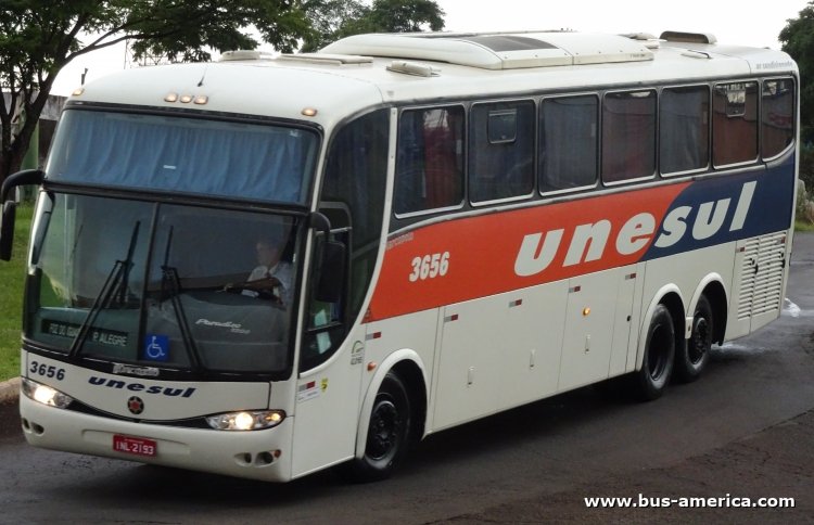Mercedes-Benz O 500 RSD - Marcopolo G6 Paradiso 1200 - Unesul
INL-2193
[url=https://bus-america.com/galeria/displayimage.php?pid=49829]https://bus-america.com/galeria/displayimage.php?pid=49829[/url]

Unesul, unidad 3656

