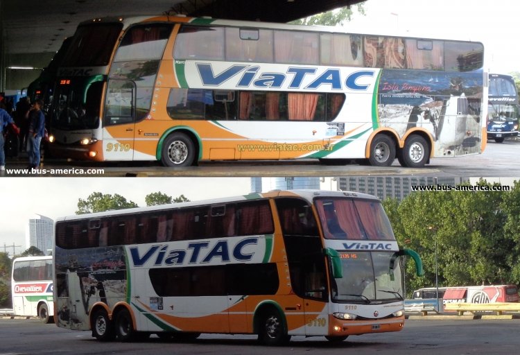 Mercedes-Benz O-500 RSD - Marcopolo Paradiso G6 1800 DD (en Argentina) - Vía Tac , 9110
KJO318
