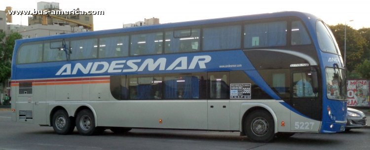 Mercedes-Benz O-500 RSD - Metalsur Starbus 2 405 - Andesmar Tramat
MLN786

Andesmar (Tramat), interno 5227
