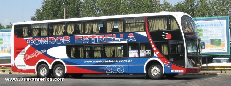 Mercedes-Benz O-500 RSD - Metalsur Starbus 405 - Condor Estrella
Condor Estrella, interno 203
