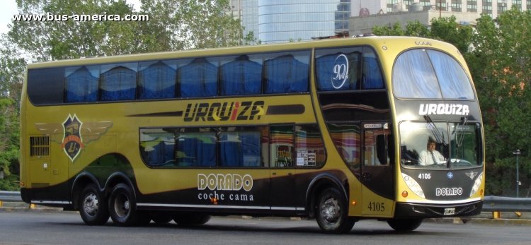 Mercedes-Benz O-500 RSD - Metalsur Starbus 405 - Gral. Urquiza
JYT275

Gral. Urquiza, interno 4105
