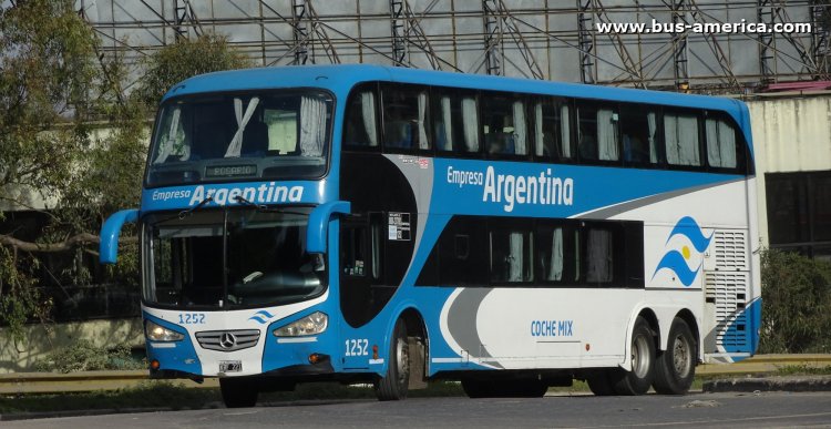 Mercedes-Benz O 500 RSD - Niccolo Isidro New Concept 2250 - Emp. Argentina
KRF 221
[url=https://bus-america.com/galeria/displayimage.php?pid=50727]https://bus-america.com/galeria/displayimage.php?pid=50727[/url]
[url=https://bus-america.com/galeria/displayimage.php?pid=38929]https://bus-america.com/galeria/displayimage.php?pid=38929[/url]

Emp. Argentina, interno 1252
