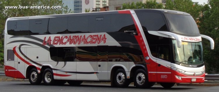 Mercedes-Benz O-500 RSDD - Marcopolo Paradiso G7 1800 DD (para Paraguay) - La Encarnaceña
BZH 531
[url=https://bus-america.com/galeria/displayimage.php?pid=58842]https://bus-america.com/galeria/displayimage.php?pid=58842[/url]
[url=https://bus-america.com/galeria/displayimage.php?pid=58843]https://bus-america.com/galeria/displayimage.php?pid=58843[/url]

La Encarnaceña, unidad 880
