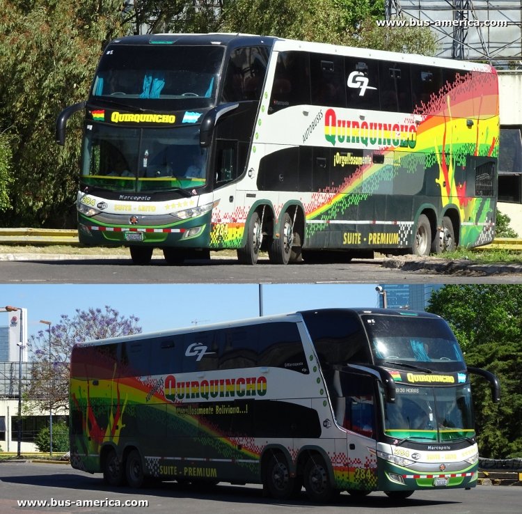 Mercedes-Benz O-500 RSDD - Marcopolo Paradiso G7 1800 DD (para Bolivia) - Quirquincho
3602AXL

Quirquincho, unidad 284
