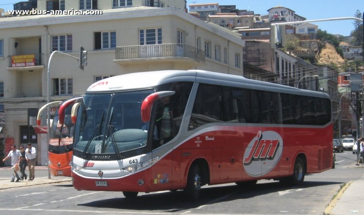 Mercedes-Benz O 500 RS - Marcopolo Paradiso G7 1050 (en Chile) - JM
CWYS81

JM, unidad 643
