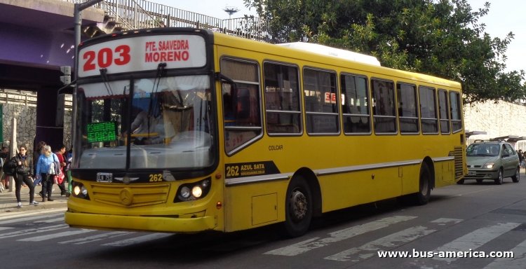 Mercedes-Benz O 500 U - La Favorita Favorito GR - Azul
OLN753

Línea 203 (Prov. Buenos Aires), interno 262
