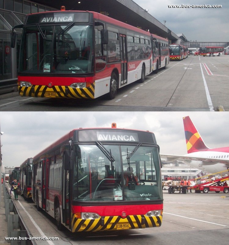 Mercedes-Benz O-500 U - Marcopolo Viale (en Colombia) - Avianca
COB806

Avianca, movil 25
