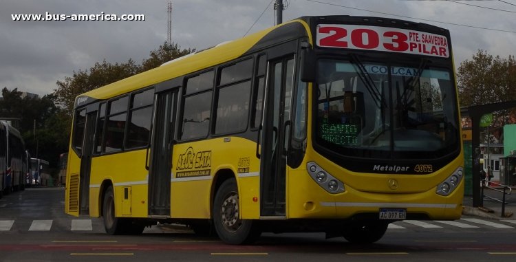 Mercedes-Benz O 500 U - Metalpar Iguazú Nueva Generación - Azúl
AC 097 GH

Línea 203 (Prov. Buenos Aires), interno 4072



Archivo originalmente posteado en junio de 2018
