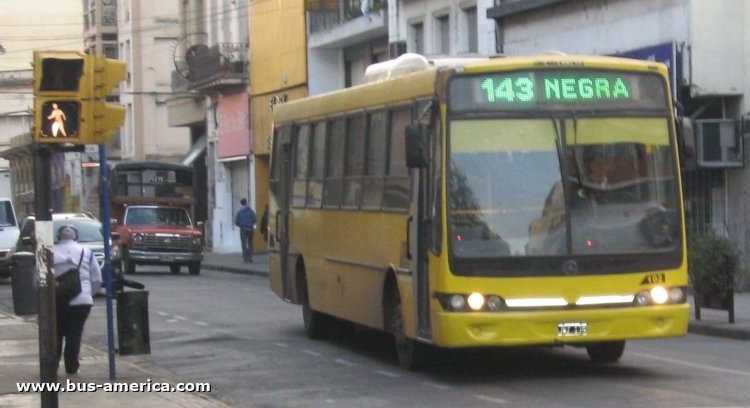 Mercedes-Benz O 500 U - Nuovobus - Rosario Bus
JWZ 139

Línea 143 Negra (Rosario), interno 101
